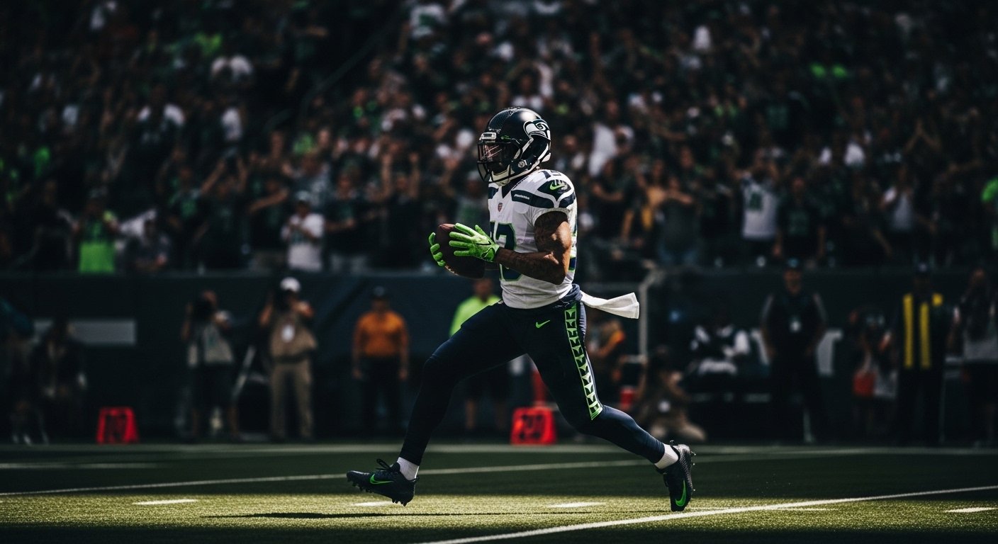 Kenneth Walker III running back NFL action play as Chiefs rumors trend in league news